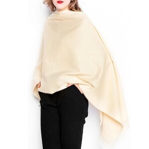 ⭐️ NWT - Luxurious Cashmere Blend Pashmina Scarf Shawl – Soft & Elegant